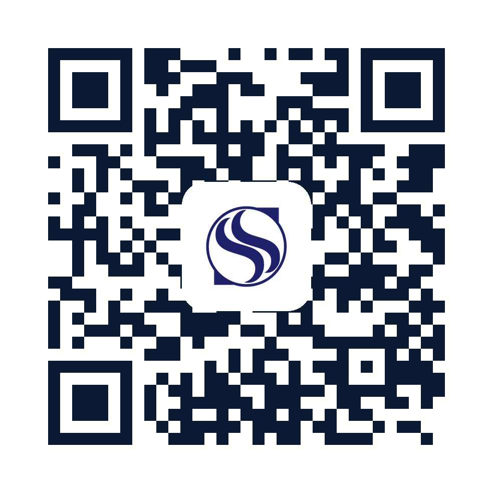 QR-Code que leva para assestcontabilidade.com, com a logo da Assest Contabilidade no centro